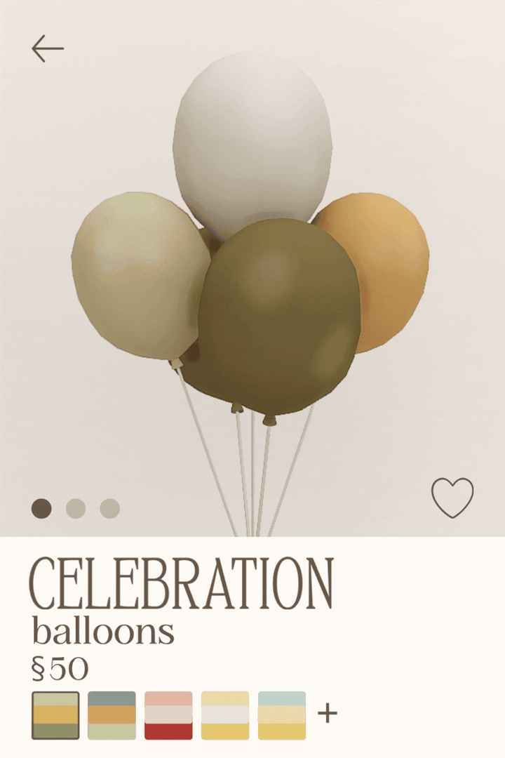 Галерея мода Набор декора Celebration Collection #1